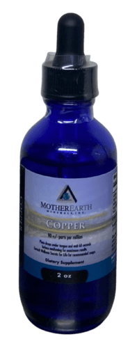 Copper supplement for hair growth